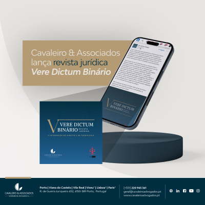 Cavaleiro & Associados lança revista jurídica Vere Dictum Binário